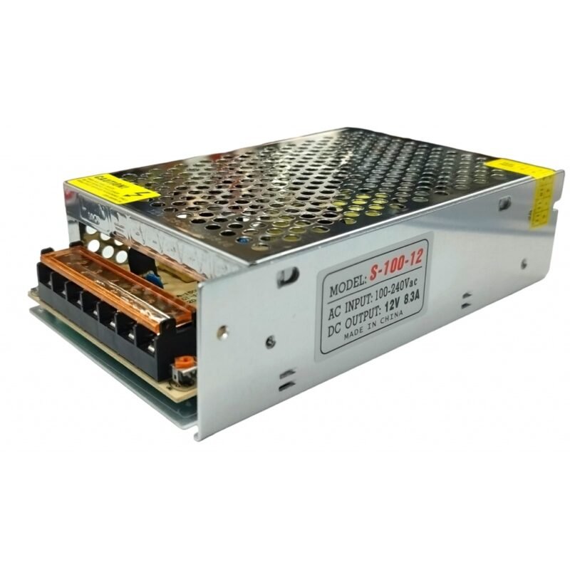 Fuente Switchada 12V 8.3Ah 100W - Caja Metálica