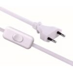 Cable ELECTRALINE para Lámpara Portátil con Interruptor 1.5 Metros
