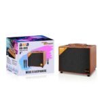 Parlante NDR 8" Amplificado 3 Vías con Batería 30+15watts x 2