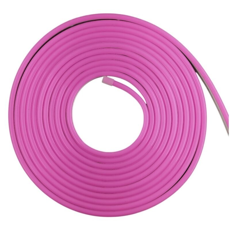 Cinta LED Neon 5M Pink -110 LED 12V 7,2W 6 mm* 12 mm - Rosado