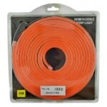 Cinta LED Neon 5M Deep Orange -120 LED 12V 7,2W 6 mm* 12 mm Naranja Profundo