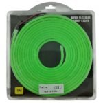 Cinta LED Neon 5M Green Light -120 LED 12V 7,2W 6 mm* 12 mm Verde Luminoso