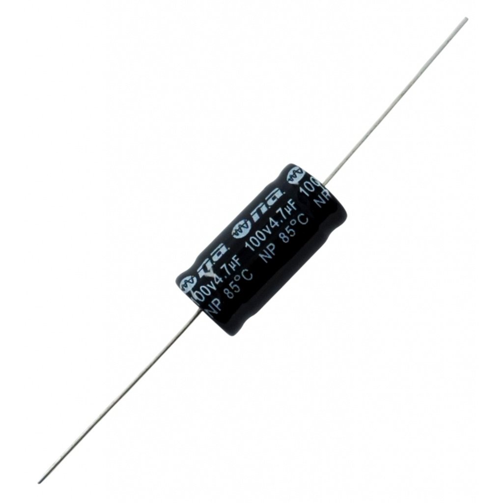 productos34_702864.jpg Condensador electrolítico No Polarizado 4.7 Uf X 100VOLT.- BCP-4.7 - Imagen 1