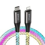 Cable de Datos y Carga BWOO USB-c a Ligtning -2 Metros Nylon Trenzado
