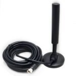 Antena de Interior GOLDTECH para Television Digital Magnética 2m de cable - Imagen 2