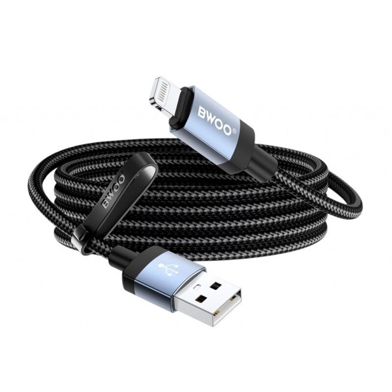 Cable de Datos y Carga BWOO Lightning 15W Data Transfer 480MBPS