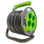 Alargue Electraline 15 Metros con Carrete 4 Schuko + Tierra - Imagen 2