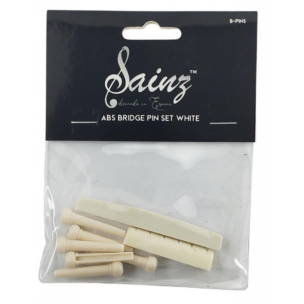 productos34_703863.jpg Set SAINZ Blanco Puente de Pines para Guitarra - Imagen 1