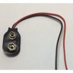 Portapila MIYAKO USA para Batería 9V con Broche Recto - Imagen 2