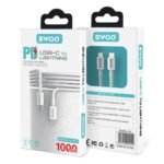 Cable de Datos y Carga BWOO 20W USB-c a Lightning - 1 Metro - Imagen 2