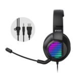 Auricular Gamer BWOO con Micrófono y Luces RGB - Imagen 2