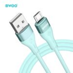 Cable de Datos y Carga BWOO Microusb a USB Silicona Liquida - 3Ah 1 Metro - Imagen 2
