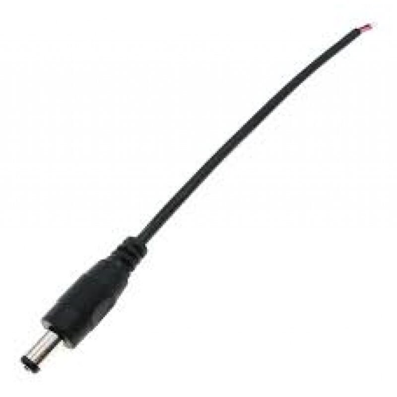 Conector THEONE DC Macho National con Colilla 2.1 mm