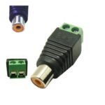 Conector MIYAKO USA CCTV RCA Hembra con Tornillos - Imagen 2