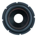 Cono MIYAKO USA para Parlantes 8" Borde de goma cocido hilo rojo