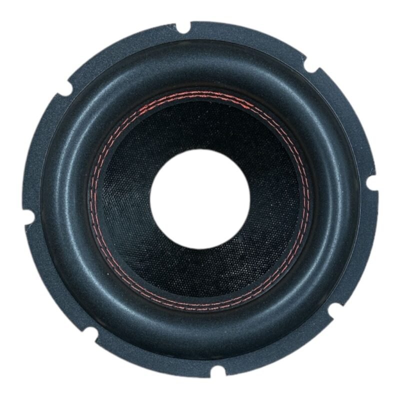 Cono MIYAKO USA para Parlantes 8" Borde de goma cocido hilo rojo