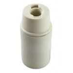Portalampara ELECTRALINE Recto E14 - Blanco - Imagen 2