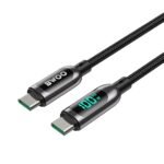 Cable de Datos y Carga BWOO 3AMP USB-c a USB-c -1.2 Metros Nylon Trenzado - Imagen 3