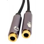 Splitter de audio THEONE de 3.5 mm de 4 contactos - Imagen 3