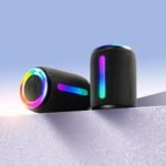Parlante Inalámbrico BWOO Portable Bluetooth con Luces RGB - Imagen 3