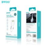 Cargador de Coche BWOO 2 USB 12-24V - Imagen 3