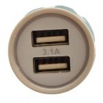 Cargador MARVO para Auto 12/24V - Doble USB 3.1 a 2A+1A - Imagen 3