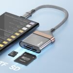 Lector de tarjetas BWOO SD/TF 2 en 1 USB-C - Imagen 3