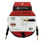 Cable BLASTKING 1/4 (6.5 mm) a 1/4 (6.5 mm) Balanceado 7.5 Metros - Imagen 4