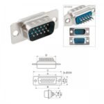 Conector Db15 Macho Monitor VGA - Imagen 4