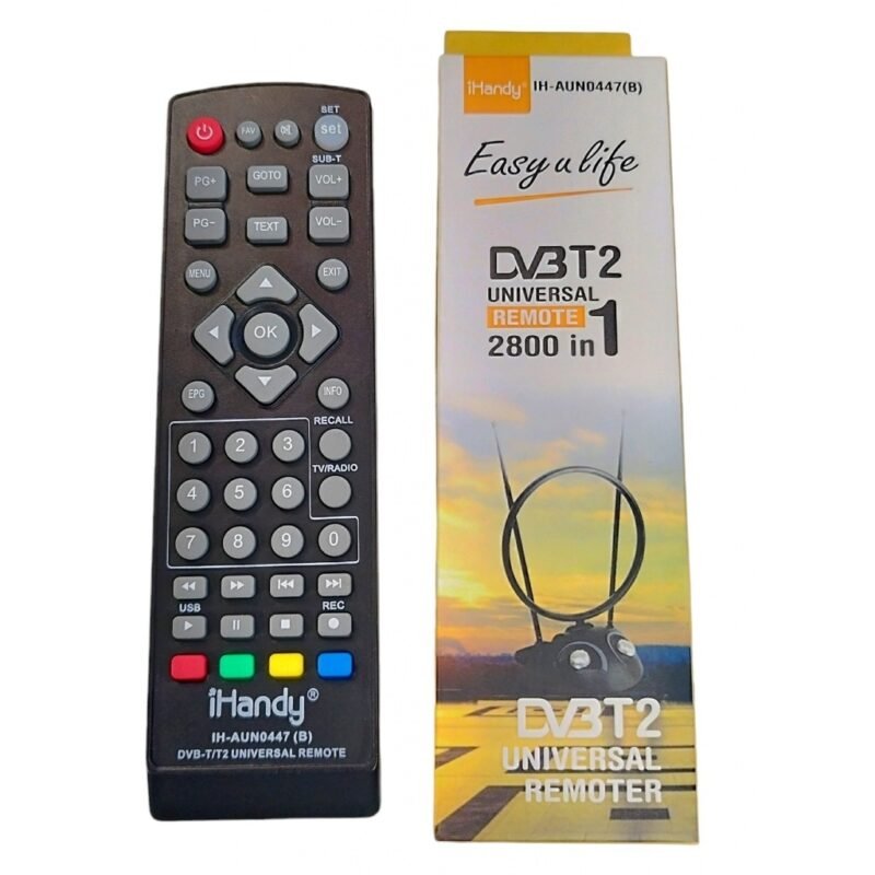 Control Remoto Universal para Sintonizadores Digitales 2500 en 1