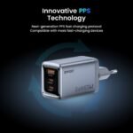 Cargador BWOO de 65W con 3 puertos GaN - Imagen 4