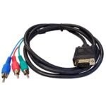 Cable THEONE Adaptador de video VGA a RGB 3 RCA 1.5 Metros - Imagen 5