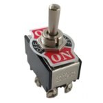 Llave MIYAKO USA Palanca ON/OFF/ON 6 AMP 250V .6 Patas