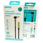 Cable BWOO Extension 3,5 Stereo Angulo a Jack 3,5 Stereo 3M - Imagen 5