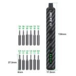Destornillador de Precision RELIFE Fibra de Carbono a Batería - Imagen 5