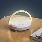 Cargador Inalámbrico BWOO Inductivo Qi con parlante bluetooth incorporado, portátil LED - Imagen 6