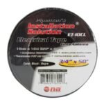Cinta NIPPON Tela Adhesiva Aislante de 19 mm * 15 Metros Color - Negro