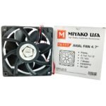Turbina MIYAKO USA Fan Cooler 12V 120 x 120 x 38 mm Plástica - Imagen 3