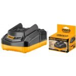 Cargador INGCO para Batería de Litio 20V FCLI2001 Carga Rápida 2A