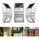 Foco LED Solar de Acero Inoxidable Wall Light - Imagen 4