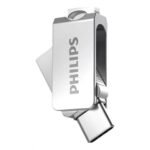 Pendrive PHILIPS 16 GB 2 en 1 USB + USB-c