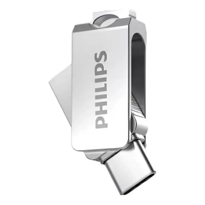 Pendrive PHILIPS 32 GB 2 en 1 USB + USB-c 3.2