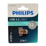 Pendrive PHILIPS 32 GB 2 en 1 USB + USB-c 3.2 - Imagen 2