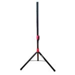 Trípode FEUR para Parlantes metálico, color negro con rojo