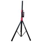 Trípode FEUR para Parlantes metálico, color negro con rojo - Imagen 2