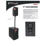 Parlante profesional FEUR Sub Woofer Potenciado 1200W 220VOLT FX12-SUB - Imagen 4