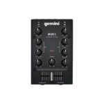 Mixer Compacto 2 Canales Dj con control de ganancia Phono a Line GEMINI
