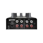 Mixer GEMINI Compacto 2 Canales Dj con control de ganancia Phono a Line - Imagen 5