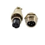 Conector GX12 5 Pin (el Juego) Macho / Hembra