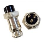 Conector GX16 3PIN (el Juego) Macho / Hembra Chasis - Imagen 3